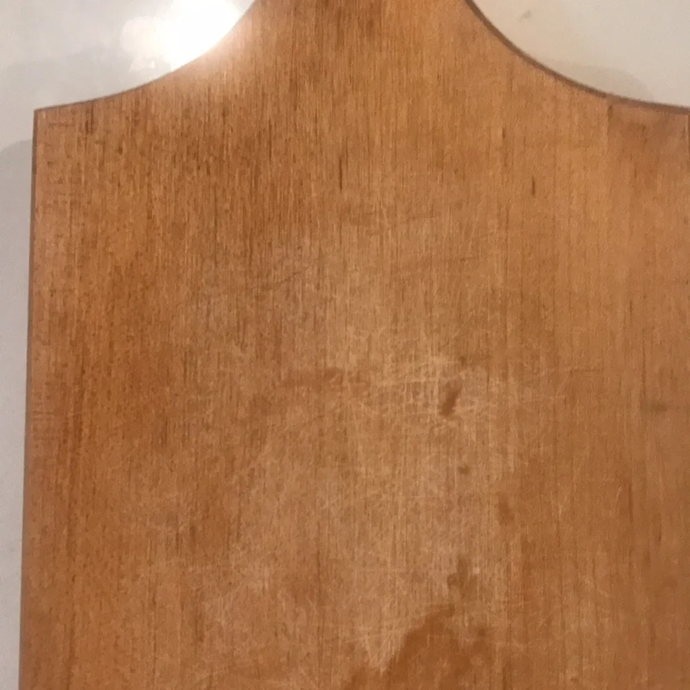 Vintage Carrot Wood Cutting Board